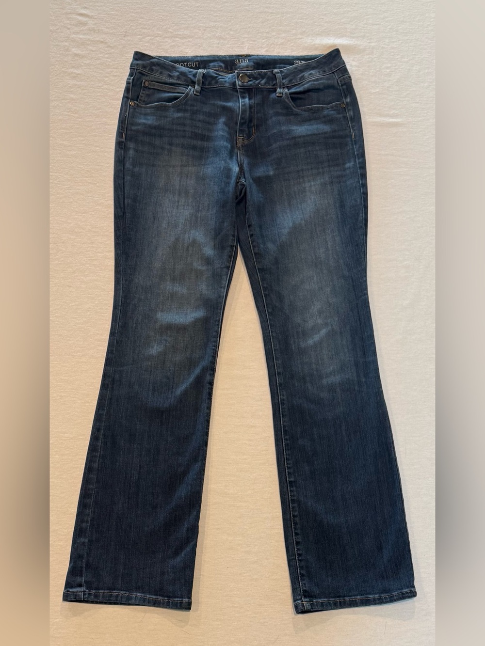ANA Bootcut Regular Jeans Size 29/8 Stretch Denim